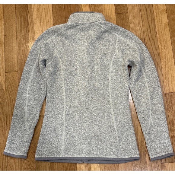 Patagonia Sweater Full Zip Womens XS Fleece Gray Outdoor "Brush Creek Ranch" - Picture 2 of 8
